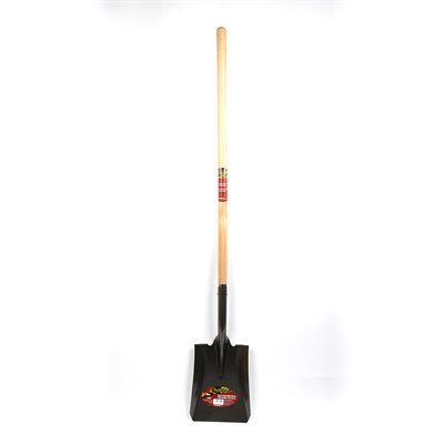 Shovel Square Mouth 58in x 9-1 / 2in Blade Wood L-Handle