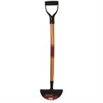 Lawn Edger Half Moon With Foot Step 32-1 / 2in Wood D-Handle