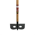 Forged Mortar Mixing Hoe 54in x 9x6in Head Wood Handle