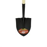 Shovel Round Point 58in x 8-1 / 4in Blade Wood L-Handle