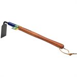 Handheld Hoe 16-3 / 4in x 2-1 / 4in Head Wood Handle