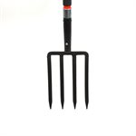Spading Fork 41in x 4-Tine 7.28x11.1" Head Fibreglass D-Handle