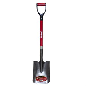 Shovel Square Mouth 40in x 8-1 / 2in Blade Fibreglass D-Handle