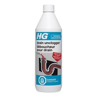 HAZ HG Bathroom Drain Cleaner / Unclogger 1L