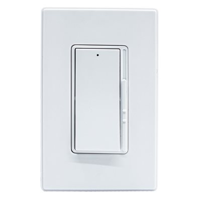 Decora Rocker Switch And Slide Dimmer 3-Way 1 Pole White