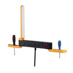 3-IN-1 Rotating Workbench LED Light SJTW 14 / 3 Power Bar USB