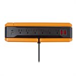 3-IN-1 Rotating Workbench LED Light SJTW 14 / 3 Power Bar USB