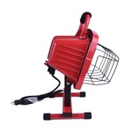 Portable Work Light 700W Halogen 5ft Cord Red