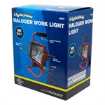 Halogen WorkLight 500W 1ft Cord Red