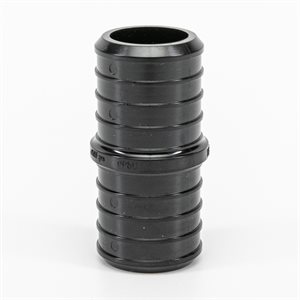 Pex Poly Coupling Barb To Barb 3 / 4in Black