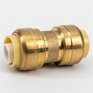 6PK Push Fit Coupling ¾in x ¾in Lead Free