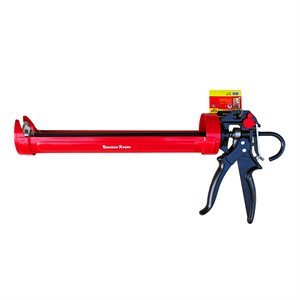 Pro Rotating High Density Cradle-Style Caulking Gun 13" Red