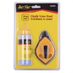Chalk Line Reel 100ft (30m) With Fine Red Chalk 113g