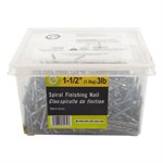 Spirale Finition Clou 1 ½po 3 lb (15 Kg) / Pkg