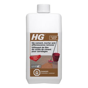 HAZ HG nettoyant de film de coulis de ciment pour carrelages (produit 12) 1L