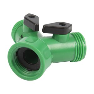 Plastic Quick Connect Hose Y Control With Shut Off Levers