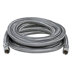 Flex Connector SS 1 / 4 Comp x 1 / 4 Comp x 10ft Ice Maker