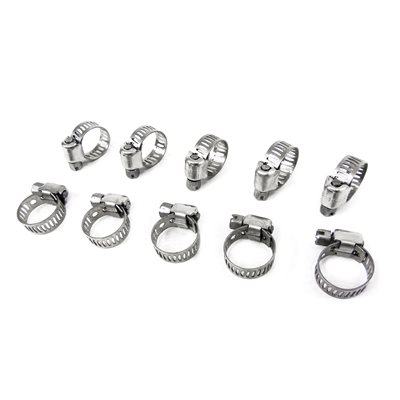 10PK Hose Clamp No.16 S / S ½ - 1½in