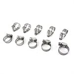 10PK Hose Clamp No.72 S / S 3 - 5in