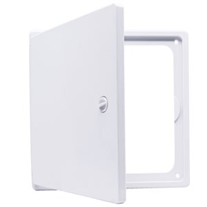 Access Panel Plastic 12in x 12in White