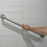 Bathroom Grab Bar Straight 16in x Ø:38mm (1.5in) Stainless Steel