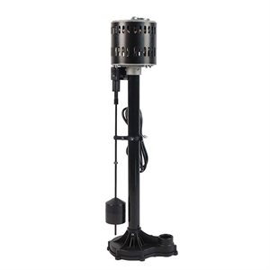 Pedestal Sump Pump Thermoplastic 1 / 3HP