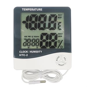 Indoor / Outdoor Wireless Digital Thermometer / Hygrometer