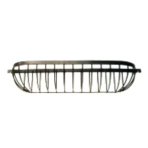 Heavy Duty Wire Window Trough Planter with Coco Liner 36in Black