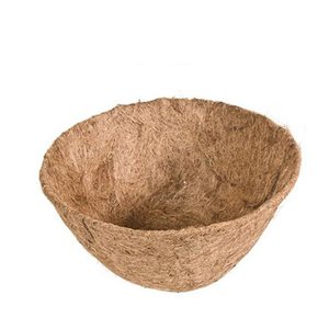 Coco Liner for Hanging Basket Round Bottom 14in (36cm)