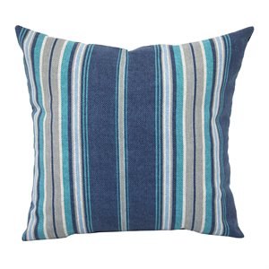 Outdoor Toss Pillow 16in x 16in Terrace Breeze Stripe