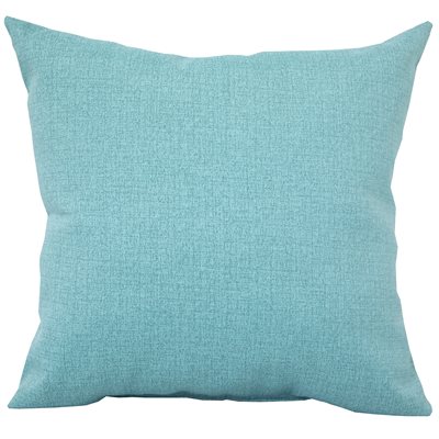 Outdoor Toss Pillow 16in x 16in Solid Teal