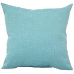 Outdoor Toss Pillow 16in x 16in Solid Teal