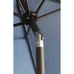 Market Patio Umbrella 9ft Polyester With Tilt & Crank Taupe