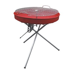 Barbecue Charcoal with Folding Tri-Pod Stand 24in