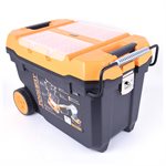 Jumbo Pro Toolbox With Lid & Wheels 23.5 x15x16.5in