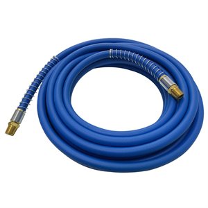 Air Hose Hybrid Polymer With Spring Bend Restrictor ¼in x 25ft