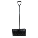 Snow Pusher 21" Poly Blade Steel Handle D-grip 49-1 / 2"