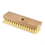 Carpet Brush Wood Block Head only Poly fiber 8in