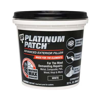 Platinum Patch Advanced Exterior Filler 946ml White