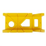 Plastic Mitre Box 12" Yellow