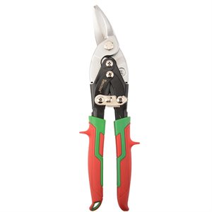 High-Leverage Aviation Tin Snips Right Cut 10in Cr-Mo