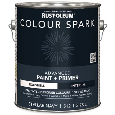 Colour Spark Eggshell Stellar Navy