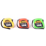 Tape Measure 12ft / 3.5m x 5 / 8in Metric / Imperial Plastic Assorted Colours