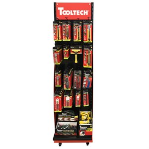 Tooltech Utility Knives Pegboard Display