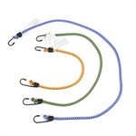 10PK Tie Down Bungee Stretch Cord Assorted
