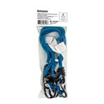 Tie Down Stretch Bungee Cords Blue 18in 3Pk