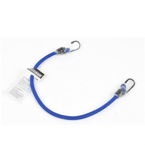 Tie Down Braided Bungee Stretch Cord 18in Blue