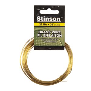 Brass Tie Wire 22ga x 10.4m