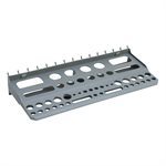 Plastic Tool Holder 60-Slot for Pegboard