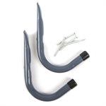 Wall Mount Tubular Handy Hook 4in 2Pk